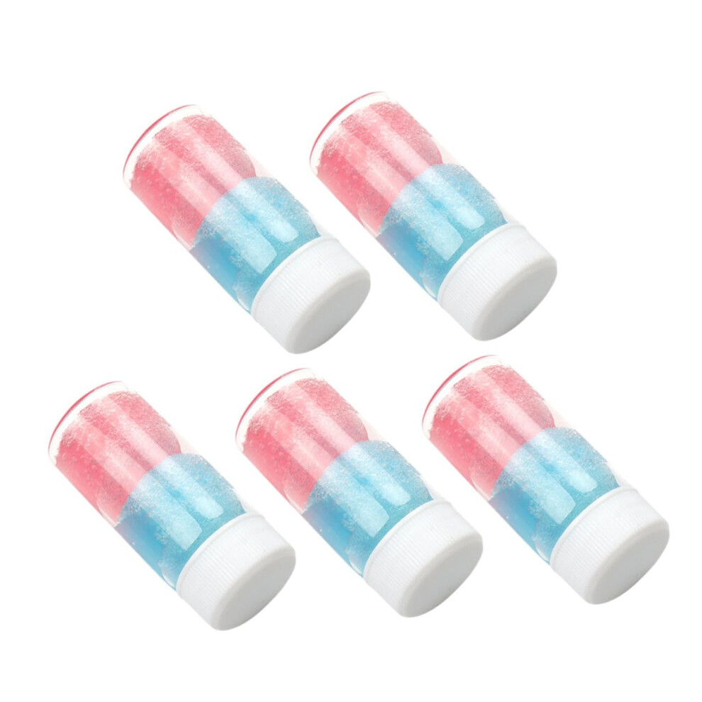 Eyelash Graft Tweezers 5Pcs Liquid Adhesive Remover For Lash Cleaning And Eyelash Extension Removal