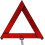 Car Breakdown Warning Triangle Reflective Foldable Roadside Safety Triangle Stop Sign Reflector 5
