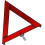 Car Breakdown Warning Triangle Reflective Foldable Roadside Safety Triangle Stop Sign Reflector 2