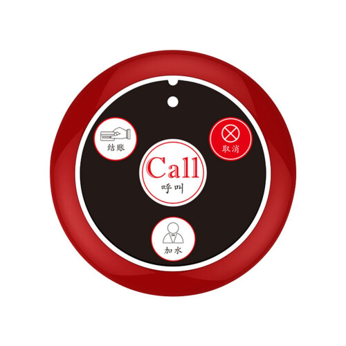 Wireless Pager Waiter Calling System Paging Button with LED Display for Restaurant Cafe Bar Customer Service EU Plug 2