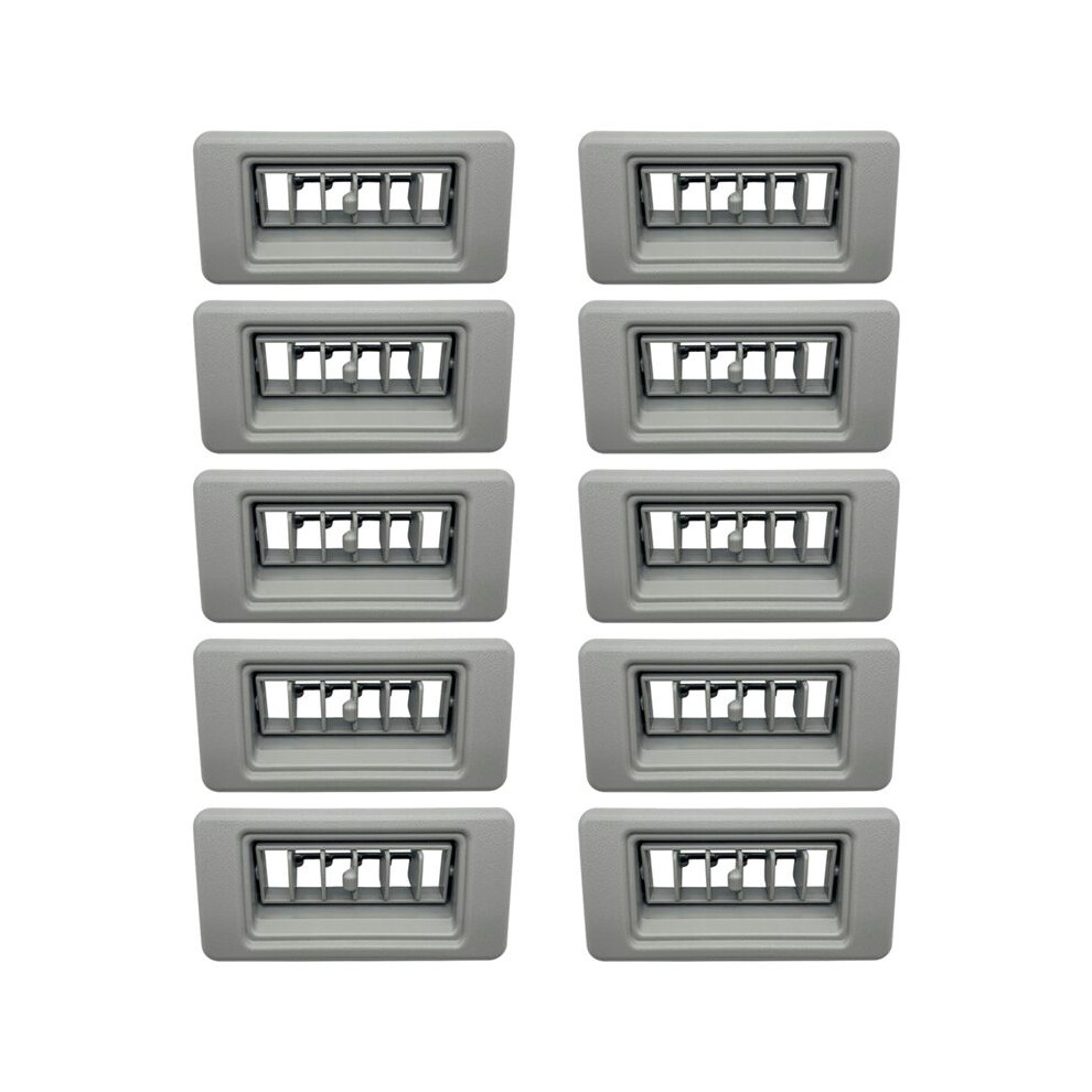 10X Roof Air Conditioning Vent A/C Panel Cover Mr360996/Mr360997 For Pajero V93 V97 Montero V95 V98 V87 Gray 6033211755173