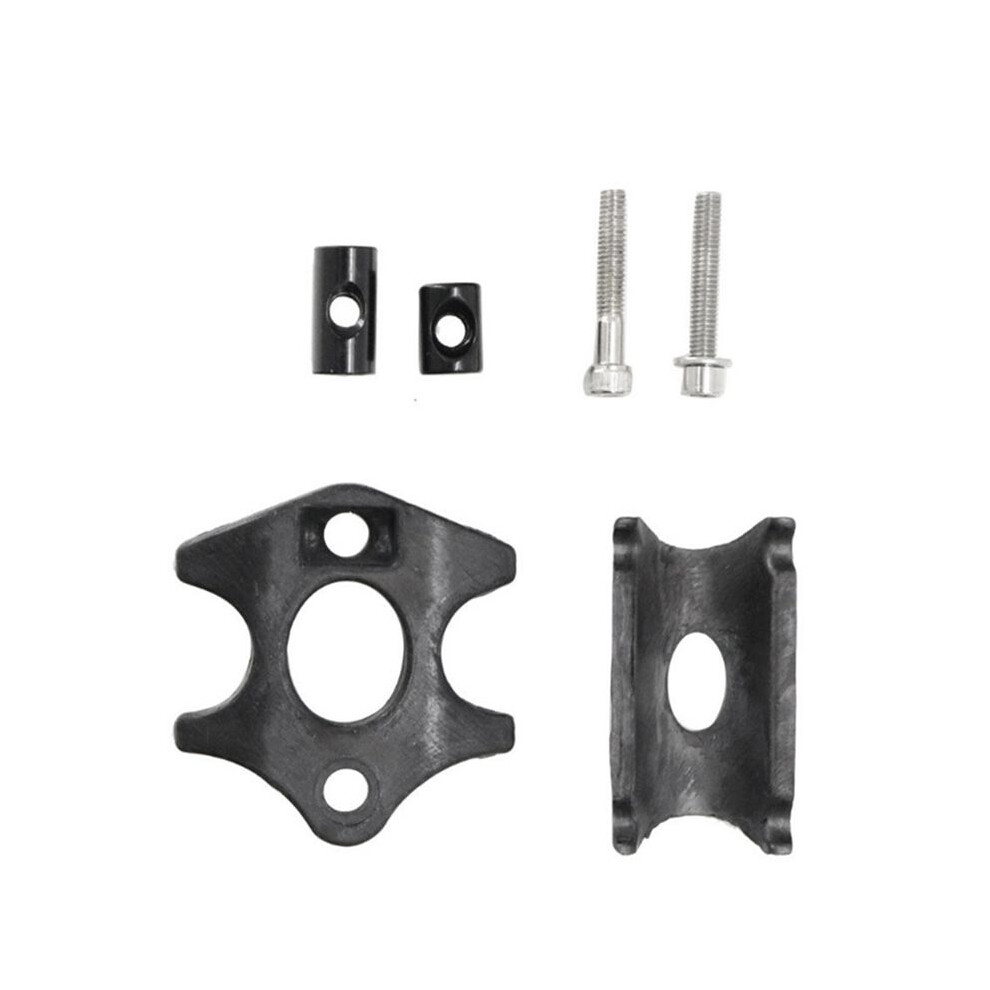 Carbon Fiber Seatpost Clamping Base Cover Accessories Mountain Road Bike Seatposts Top Cap For Rear Post Black 6032994136759