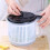 Large Capacity Salad Spinner with Ergonomic Handle for Lettuce and Vegetables Kitchen Use 2