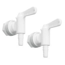 2-teiliges abnehmbares PP-Kunststoff-Bierflaschen-Spigot, Auslassventil 3/4 Zoll