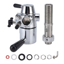 CO2 Bottle Filling Tool, Stainless Steel Beer Filler Ensuring High-Efficiency Draft System Filler For Beer & Wine Enthusiasts