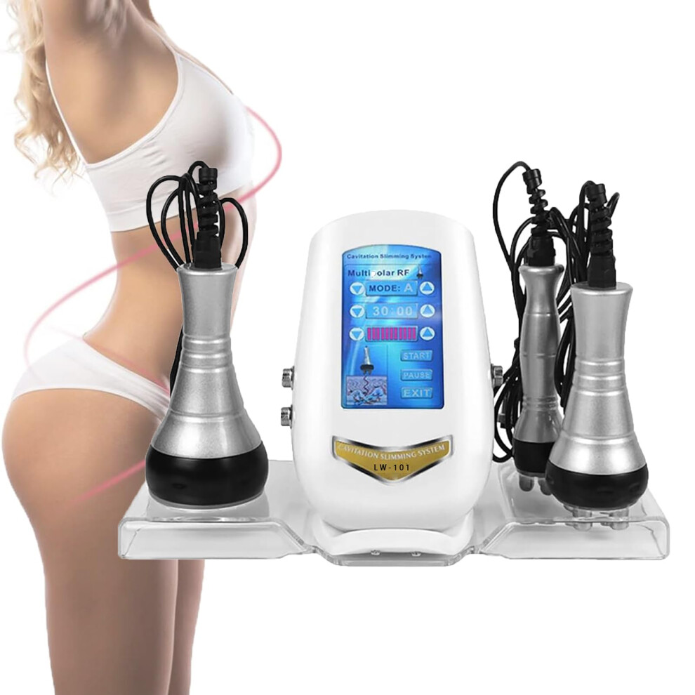 3 in 1 Body Cavitation Machine 40KHz Ultrasonic Fat Burner for Weight Loss and Skin Tightening