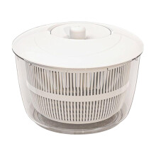 Salad Spinner with Hand Crank for Fast Moisture Removal, Wash and Dry Fruits and Vegetables