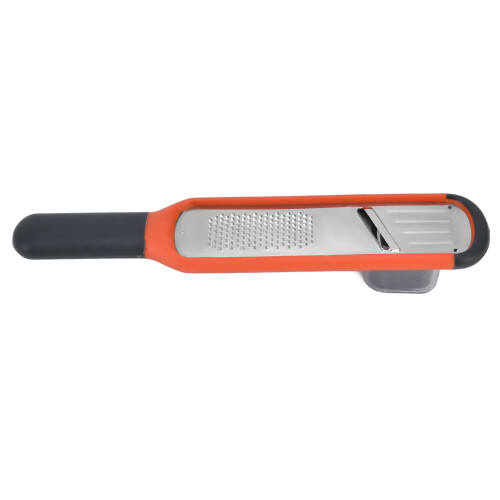 Multifunktionaler Edelstahl-Reibe orange Hand-Held-Gemüsehobel 2