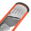 Multifunktionaler Edelstahl-Reibe orange Hand-Held-Gemüsehobel 11