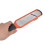 Multifunktionaler Edelstahl-Reibe orange Hand-Held-Gemüsehobel 8