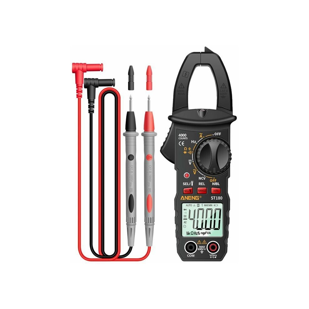 St180 4000 Counts Digital Clamp Meter Current Clamp Voltmeter Ammeter Voltage Ac Dc Ac Current Meter Ncv Te 8581600536462