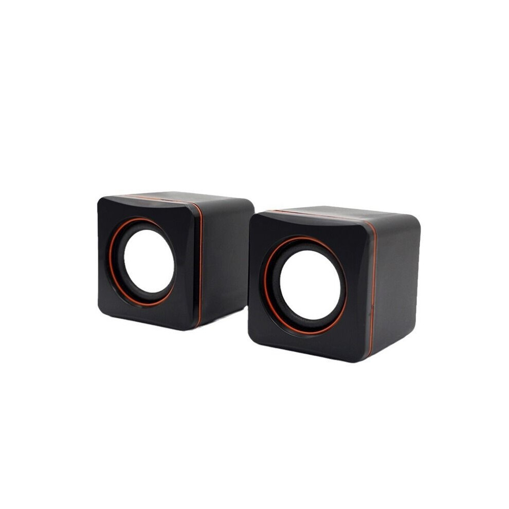 101 Usb Wired Computer Speaker With 3.5Mm Stereo Jack For Desktop And Laptop 8581600538664