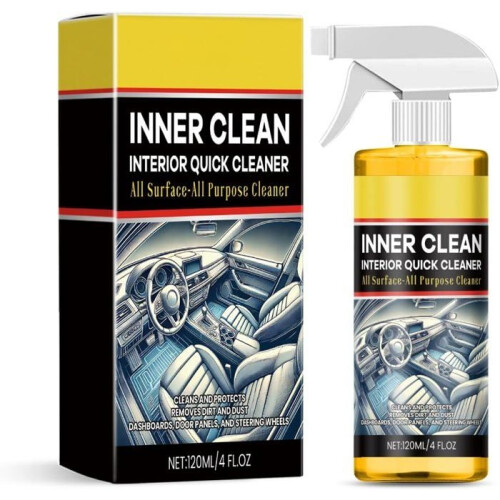 Car Interior Cleaner with Deep Effect, Car Cleaning Foam, Plastic Protector, Fabric Stain Remover