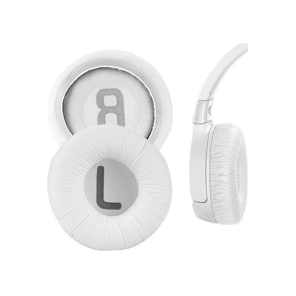 Replacement Ear Pads Compatible With Jbl Tune 600 / 500Bt / 510Bt / 450Bt - Headphone Foam Earpads - White 8581600540254