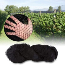 Bird Protection Net, 10 * 10m Pond Netting Orchard Protection Netting (Black)