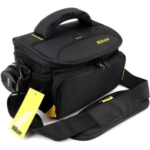 Size M - DSLR Camera Bag, for Nikon P1000 P900 D750 D5300 D5600 D5500 D5200 D5100