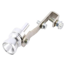 Car Exhaust Turbo Whistle 23mm Universal Fake Turbo Sound Muffler for Motorbike and Car