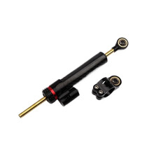 Universal Motorcycle Steering Damper 252mm Adjustable Aluminum Shock Absorber for Honda Kawasaki