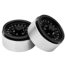 Aluminum CNC 10-Hole Beadlock Rims for 1/10 RC Axial TRX4 Redcat
