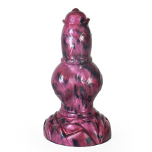 Alien Dildo with Suction Cup, Liquid Silicone Fantasy Toy with Textured Shaft for Intense Stimulation