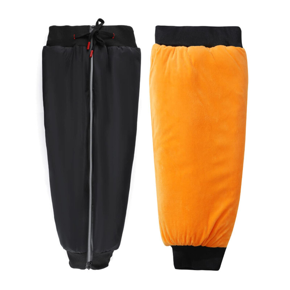 Motorcycle Knee Pads 60Cm Windproof Waterproof Winter Leg Warmers With Reflective Safety Strips 9187378454275