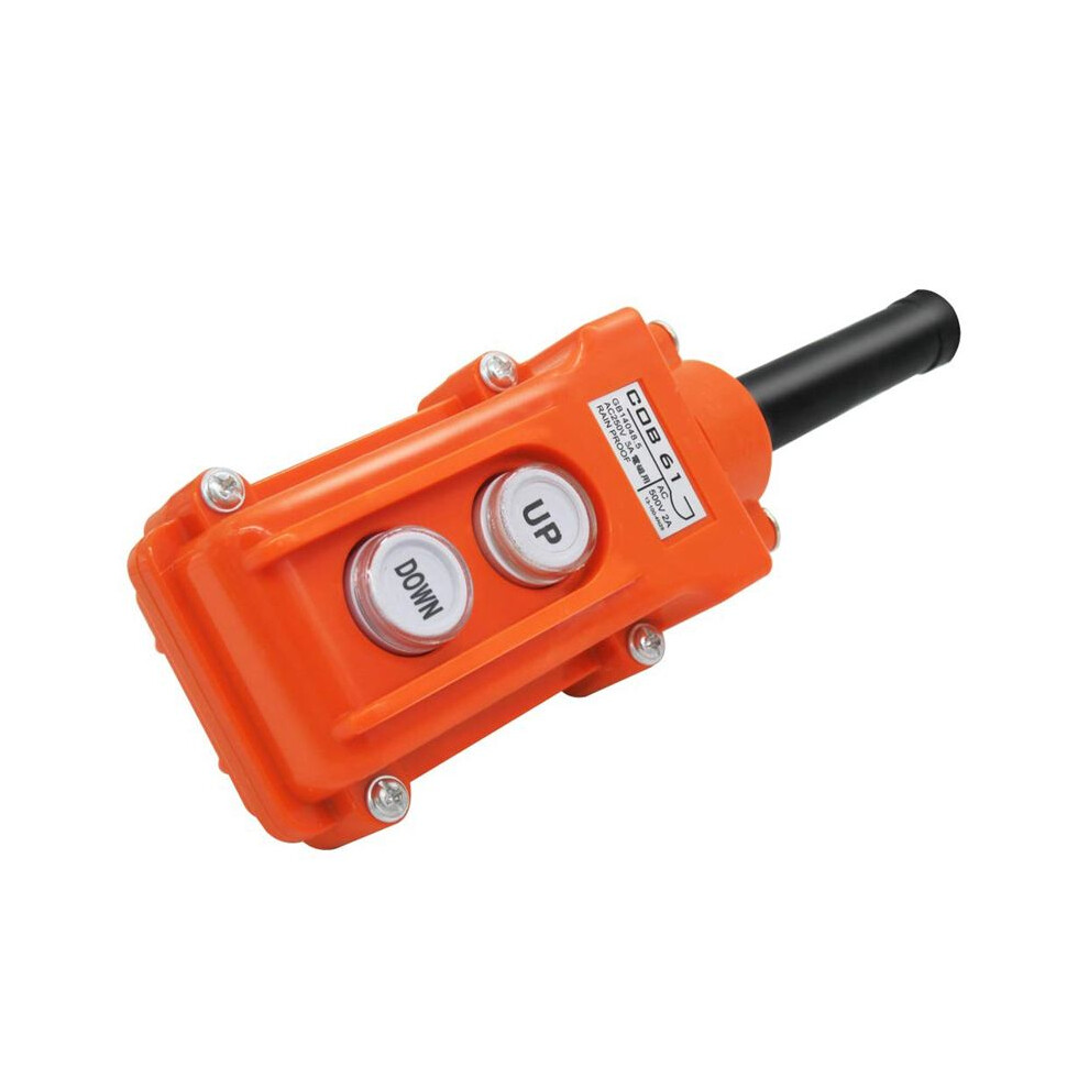Rain Proof -Down Control Station Crane Pendant Hoist Push Button Momentary Cob61-Down 6033909090968