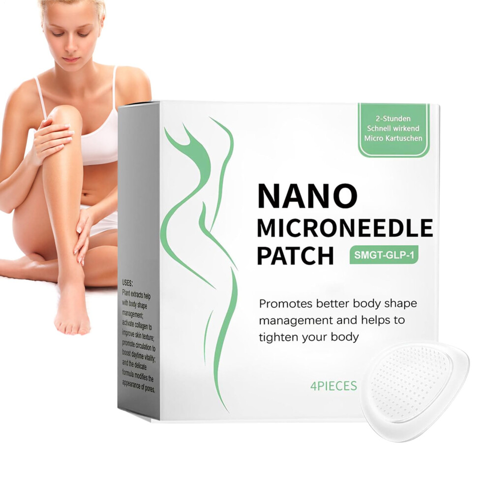Nano Microneedle Weight Loss Patch with Skin Tightening Effect for Women