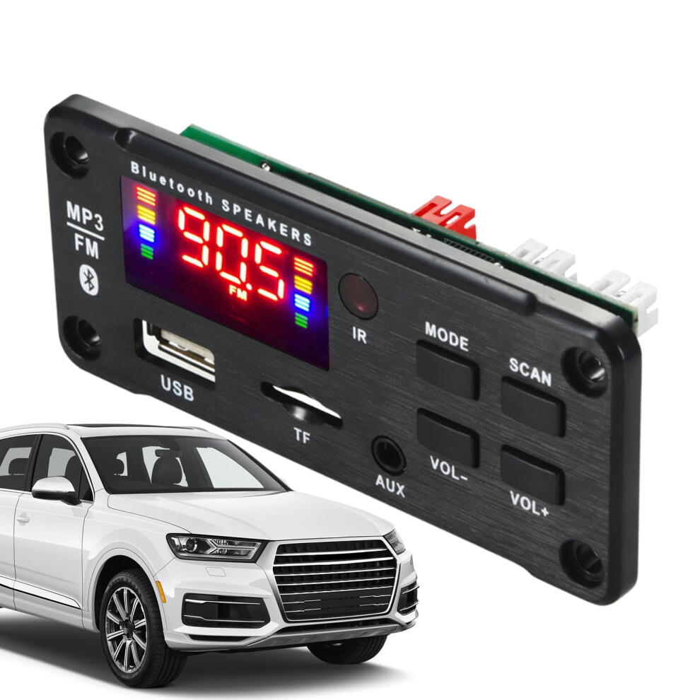 Bluetooth Audio Decoder Module 12V Car Mp3 Player Board With Bluetooth 5.0, Call Recording, 2X25w Output 9199774117319
