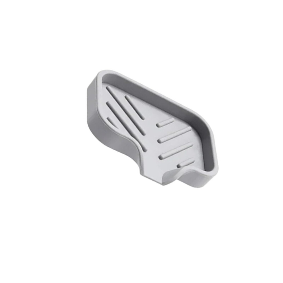 Self Draining Soap Bar Holder Silicone Kitchen Sink Sponge Tray Counter Caddy For Dish Soap Dispenser 9199774117425