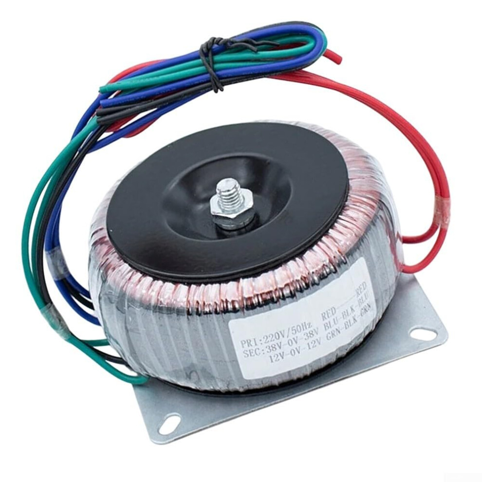 Toroidal Transformer 200W Silver Metal Power Supply Front And Rear Stage Dual 12V And Dual 28V Outputs 100X100mm 110V 9347817660142