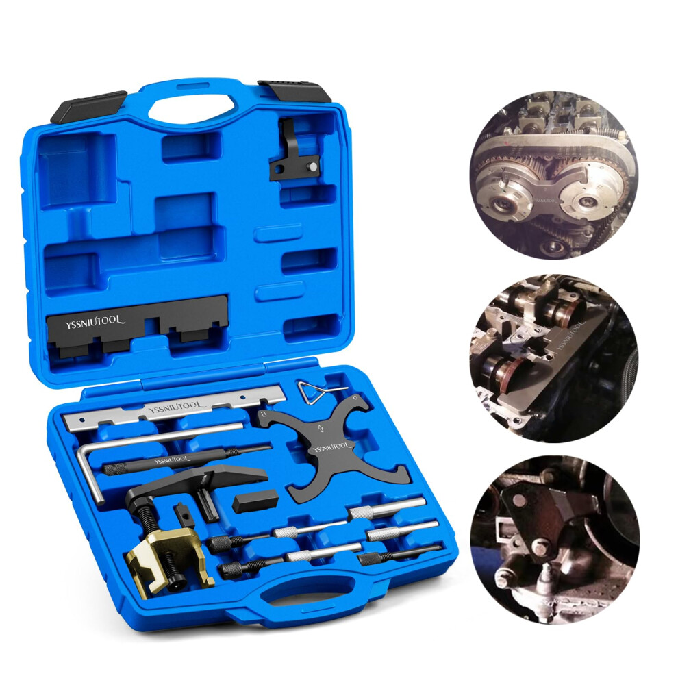 18Pc Engine Timing Tool Kit For Ford And Mazda, Camshaft Crankshaft Locking Set, Oem 3031097 9382693297280