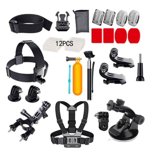 37 in 1 action camera accessories kit