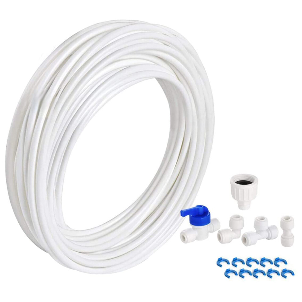 Refrigerator Water Line Kit And Ice Maker Installation For Reverse Osmosis, 10M Tubing 9199774117869