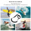 8ft Elastic TPU Surfboard Leash for Paddleboards & Longboards 9