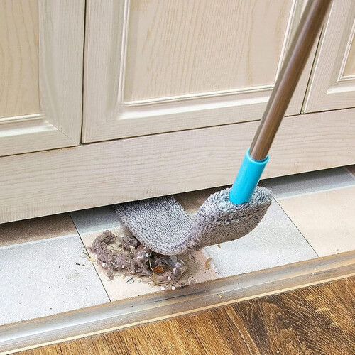 Retractable Duster with Extendable Long Handle, Washable Microfiber and Flexible Head for  Ceilings 1