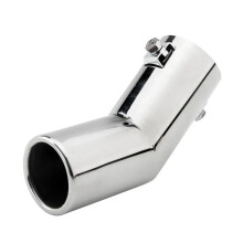 Universal Stainless Steel Car Exhaust Tip 51mm for Mitsubishi, Improve Efficiency and Protect Tailpipe