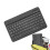 Wireless Bluetooth Keyboard Slim Rechargeable MultiDevice Compatible for PC Tablet Smartphone Travel 1