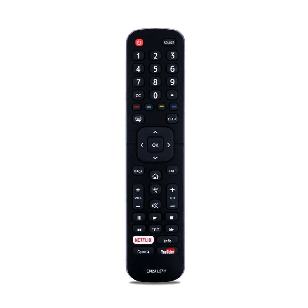 Tv Remote Control Replacement For Hisense Smart Tv With Netflix And Youtube Buttons 9382693298492