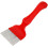 Honey Uncapping Fork with 21 Stainless Pins and Ergonomic Red Plastic Handle for Beekeeping 2