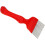 Honey Uncapping Fork with 21 Stainless Pins and Ergonomic Red Plastic Handle for Beekeeping 3