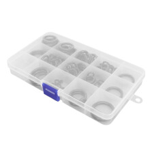 160 pièces de bagues guides en céramique pour la pêche - Accessoire extérieur facile à installer