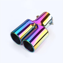 Stainless Steel Exhaust Tailpipe, Car Exhaust Pipe, Compatible with Suzuki Swift II 20052016