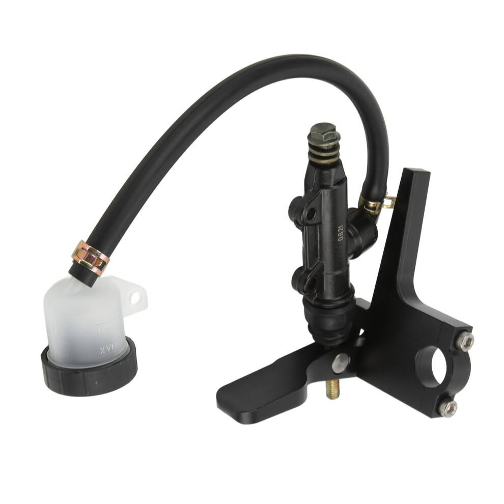 Motorcycle Aluminum Alloy Thumb Brake Master Cylinder 22Mm Black 6931375858375