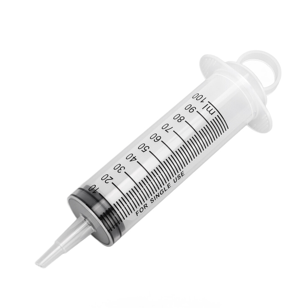 Motorcycle Hydraulic Disc Brake Bleed Kit 100Ml Syringe 50Cm Hose Universal 3121375858267