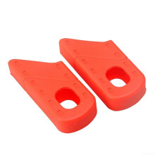 Silicone Bicycle Crank Cover Green for Mountain and Road Bikes, Protective Crank Guard, Durable and Stylish Design