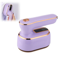 Travel Steam Iron with Foldable Handle, Rapid Heat Up, Dual Modes, Ceramic Soleplate, 100ml Tank