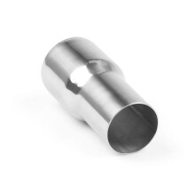 51mm to 63mm Car Exhaust Tip Stainless Steel Muffler Tail Pipe Connector Universal Fit