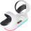 Charging Dock with LED Light, Fast Charge and 2 in 1 Storage Display Stand for VR2 Controller 2