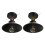 Black Wrought Iron E27 Ceiling Lamp for Farm Kitchen Corridor 85‑240V 13
