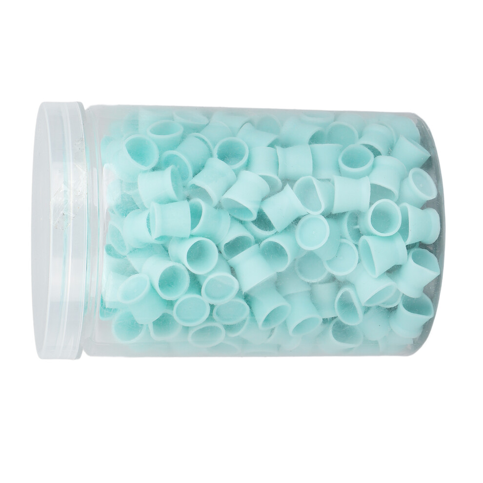Blue Disposable Silicone Tattoo Ink Cups 10Ml 300Pcs Food Grade Multipurpose